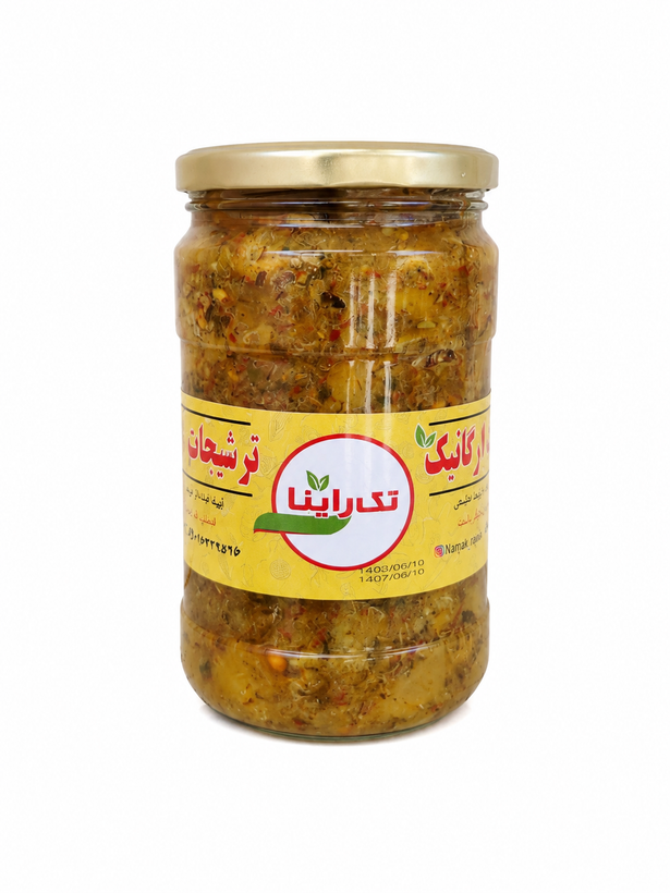 ترشی لیمو تند تک راینا ۹۰۰ گرمی